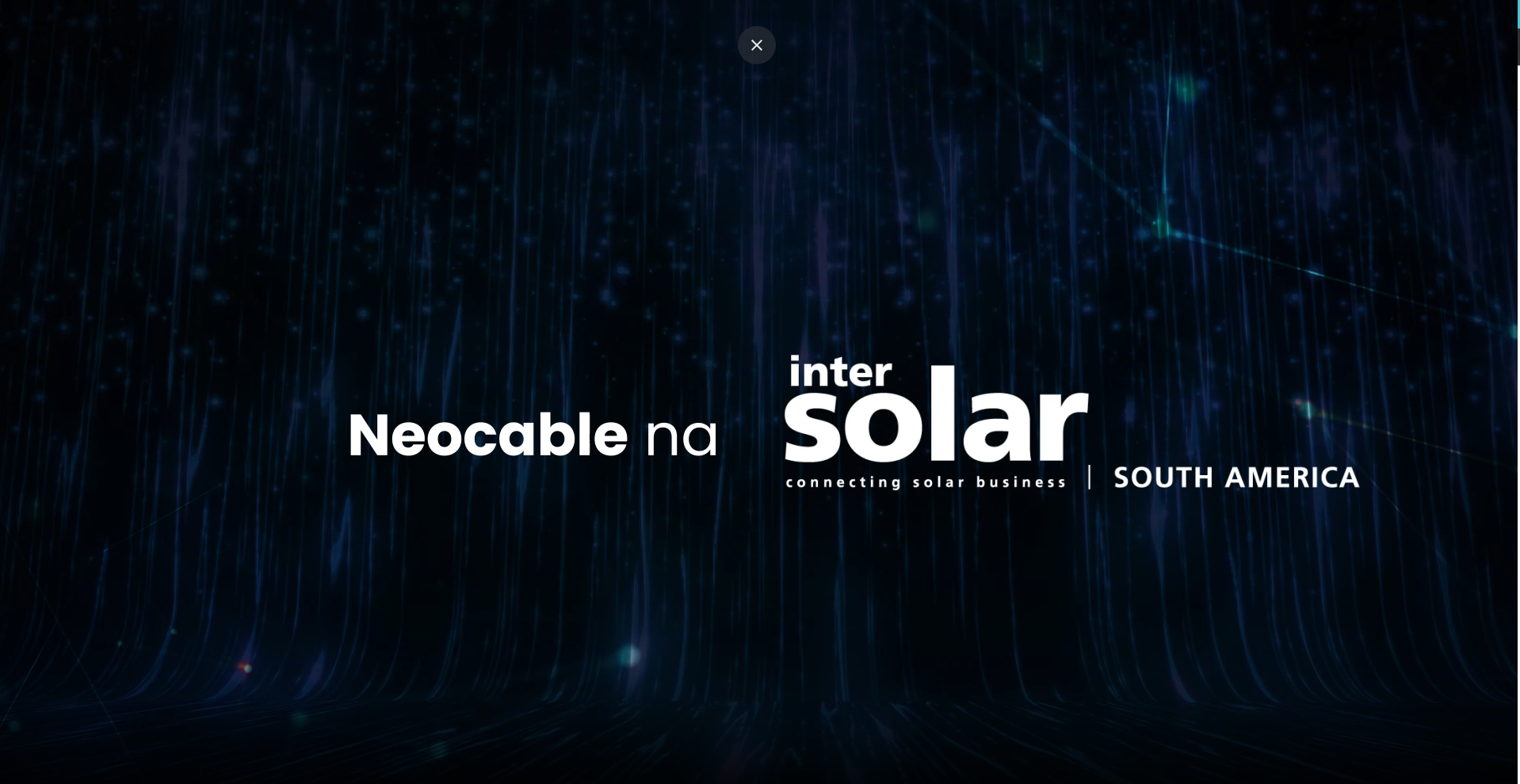 Capa NeoCable na Intersolar